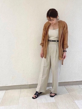 「JELLY BEANS（ジェリービーンズ）のアイテム」を使った、JELLYBEANSさん（レディース・158cm）の春コーディネート