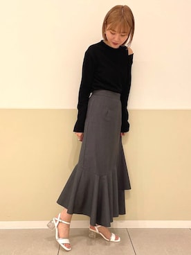 「JELLY BEANS（ジェリービーンズ）のアイテム」を使った、JELLYBEANSさん（レディース・162cm）の春コーディネート