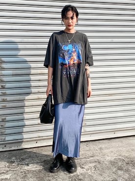 「アイテム（その他シューズ）」を使った、Ting Jianさん（レディース・160cm）の春コーディネート