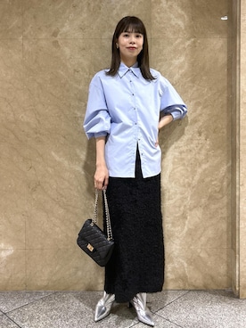 「スリット」｜「アイテム（キャミソール）」を使った、yuukaさん（レディース・164cm）の秋コーディネート