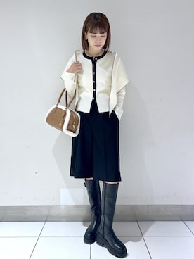 「MARY QUANT（マリークワント）のアイテム」を使った、yuukaさん（レディース・164cm）の秋コーディネート