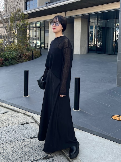 セール】フレアロングスカート（スカート）｜select MOCA（セレクト