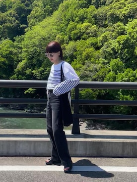 ayumiさん（レディース・161cm）の春コーディネート