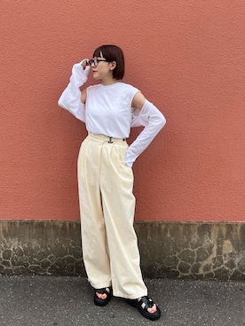 ayumiさん（レディース・161cm）の春コーディネート