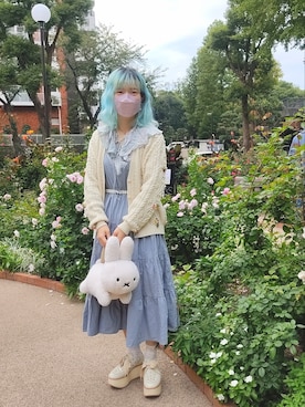 「Re:make（リメイク）のアイテム」を使った、いおさん（レディース・161cm）の秋コーディネート