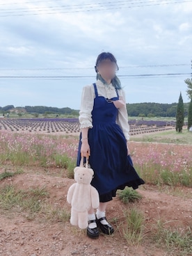 「en face（アンファス）のアイテム」を使った、いおさん（レディース・161cm）の春コーディネート