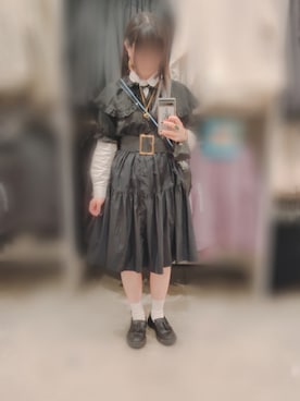 「Re:make（リメイク）のアイテム」を使った、いおさん（レディース・161cm）の秋コーディネート