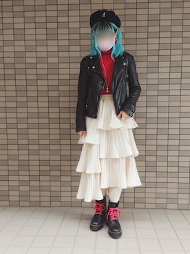 「stradivarius（ストラディバリウス）のアイテム（ジャケット/アウター）」を使った、いおさん（レディース・161cm）の秋コーディネート