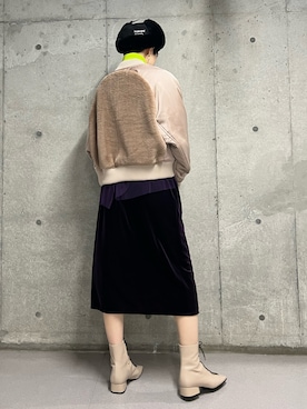 「Cepica（セピカ）のアイテム（ジャケット/アウター）」を使った、ころさん（レディース・168cm）の冬コーディネート