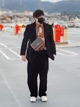 「オールドコーチ」｜「アイテム（ジャケット/アウター）」を使った、tummyshigeさん（メンズ・176cm）の冬コーディネート