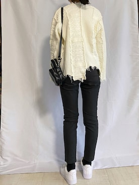 「PERVERZE（パーバーズ）のアイテム」を使った、hiyokoさん（レディース・167cm）の秋コーディネート