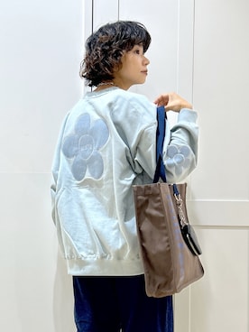 「アイテム（ポーチ）」を使った、MIKOTOさん（レディース・164cm）の秋コーディネート