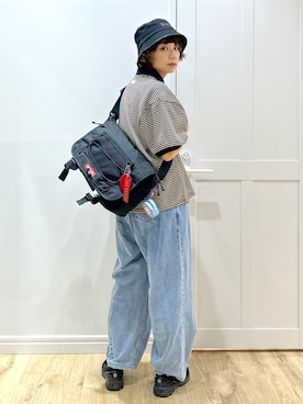 「アイテム（財布/小物）」を使った、MIKOTOさん（レディース・164cm）の夏コーディネート