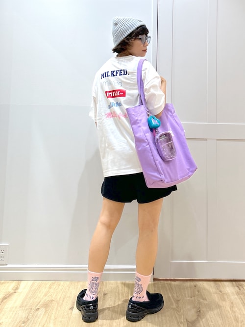 新品！MILKFED. x  MIKU ショルダーバッグ＆キーチェーン もぎ on X: 