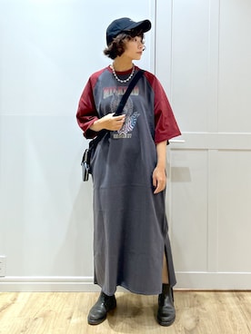 「アイテム（手鏡/メイクミラー）」を使った、MIKOTOさん（レディース・164cm）の夏コーディネート