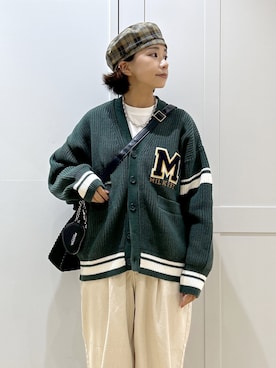 「アイテム（ポーチ）」を使った、MIKOTOさん（レディース・164cm）の秋コーディネート
