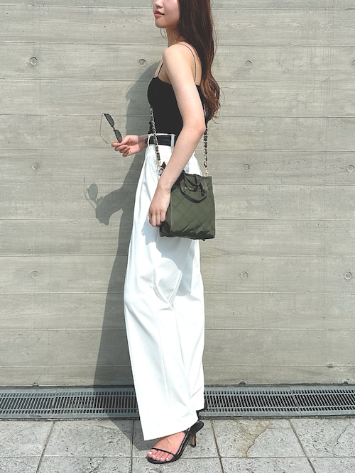LeSportsac（レスポートサック）の「CHAIN MINI N/S TOTE ダーク