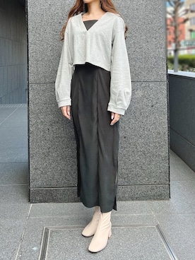 kataoka__mikaさん(レディース・163cm)の冬コーディネート