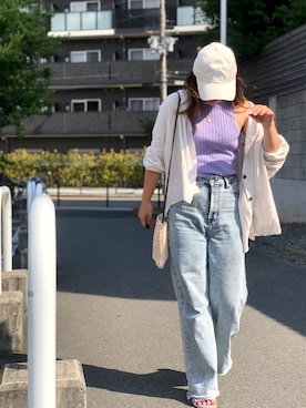 Risa.さん（レディース・155cm）の夏コーディネート