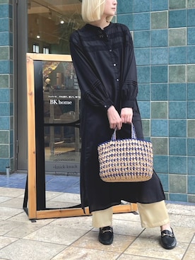 「BITTOKO（ビットコ）のアイテム」を使った、BITTOKOさん（レディース・160cm）の夏コーディネート