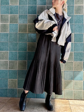 「BITTOKO（ビットコ）のアイテム」を使った、BITTOKOさん（レディース・160cm）の秋コーディネート