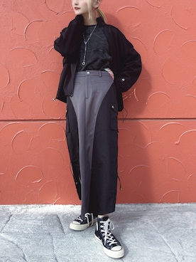 「BITTOKO（ビットコ）のアイテム」を使った、BITTOKOさん（レディース・162cm）の秋コーディネート