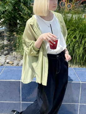 「BITTOKO（ビットコ）のアイテム」を使った、BITTOKOさん（レディース・160cm）の夏コーディネート