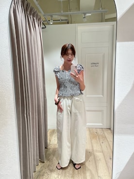komiya sakuraさん（レディース・162cm）の春コーディネート