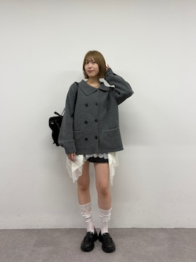 「mystic（ミスティック）のアイテム（その他シューズ）」を使った、komiya sakuraさん（レディース・162cm）の夏コーディネート