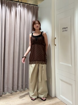 komiya sakuraさん（レディース・162cm）の夏コーディネート