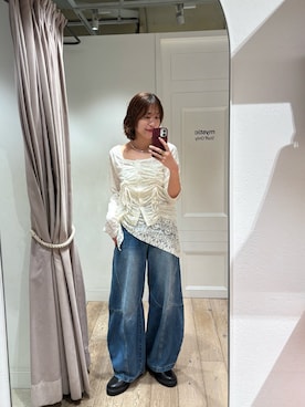 komiya sakuraさん（レディース・162cm）の春コーディネート