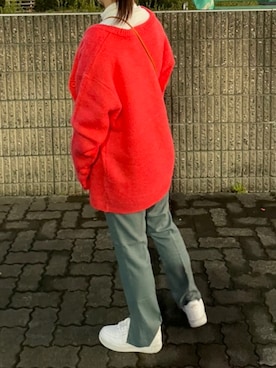 nagisaさんの「ナイキ エア フォース 1 '07 エッセンシャル ウィメンズシューズ / スニーカー / Nike Air Force 1 '07 Essential Women's Shoe」を使ったコーディネート