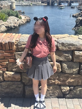 「RETRO GIRL（レトロガール）のアイテム」を使った、twumamonさん（レディース・153cm）の夏コーディネート
