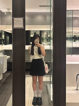twumamonさん（骨格ストレート・レディース・153cm）の秋コーディネート