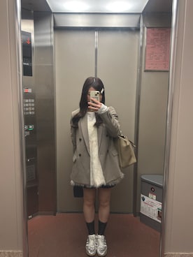 「Kastane（カスタネ）のアイテム」を使った、twumamonさん（レディース・153cm）の春コーディネート