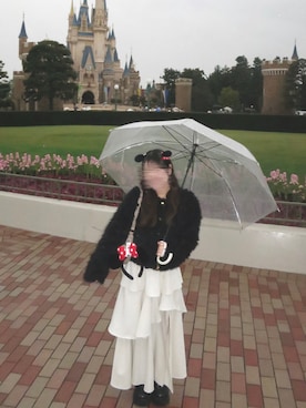 「GRL（グレイル）のアイテム（スカート、ホワイト系）」を使った、twumamonさん（レディース・153cm）の春コーディネート