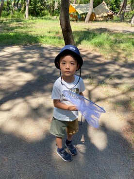 Hさんさん（キッズ・110cm）の夏コーディネート