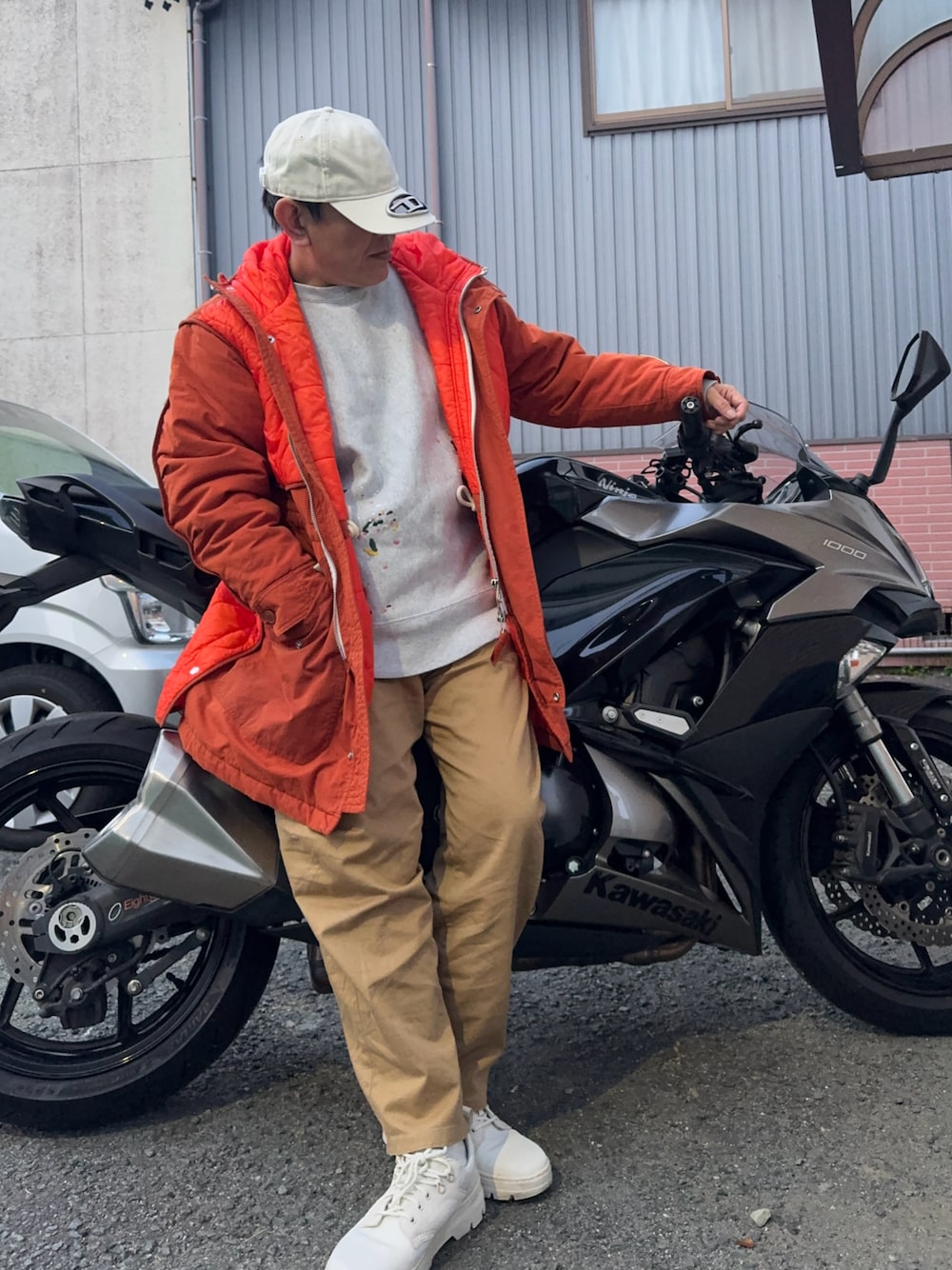 【新品同様】DIESEL オレンジ ダウンジャケット DIESEL（ディーゼル）｜ジャケット/アウター（オレンジ系）一覧