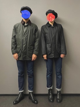 「A.P.C.」｜「アイテム（その他アウター）」を使った、aka_ao_0303さん（メンズ・176cm）の秋コーディネート