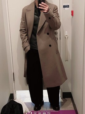 「HUGO BOSS（ヒューゴボス）のアイテム（ジャケット/アウター）」を使った、たいっさんさん（メンズ・170cm）の冬コーディネート