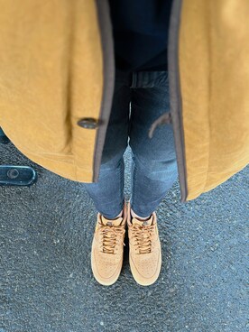 「ARMY TWILL（アーミーツイル）のアイテム（その他アウター）」を使った、おーすけさんさん（メンズ・173cm）の冬コーディネート