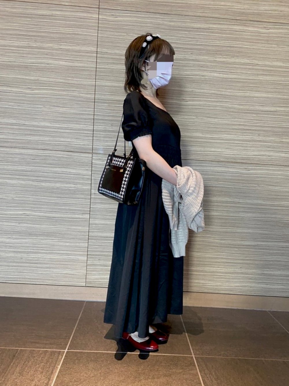 バイカラー & バックリボン ワンピース★可愛い お洒落 夏コーデ バイカラーバックリボンセットワンピースを使った人気