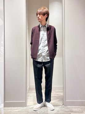 「ABAHOUSE GRAY（アバハウスグレイ）のアイテム（ブルゾン）」を使った、★たか★さん（メンズ・178cm）の秋コーディネート