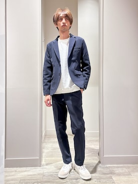 「アイテム（セットアップ）」を使った、★たか★さん（メンズ・178cm）の秋コーディネート
