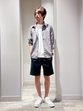 「アイテム（スニーカー）」を使った、★たか★さん（メンズ・178cm）の夏コーディネート