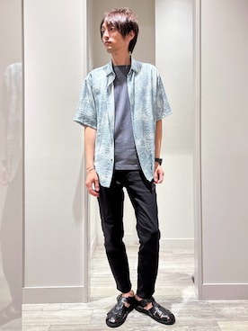 「ABAHOUSE GRAY（アバハウスグレイ）のアイテム」を使った、★たか★さん（メンズ・178cm）の夏コーディネート