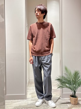 「ABAHOUSE GRAY（アバハウスグレイ）のアイテム」を使った、★たか★さん（メンズ・178cm）の夏コーディネート