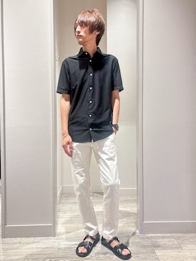 「アイテム（チノパンツ）」を使った、★たか★さん（メンズ・178cm）の夏コーディネート