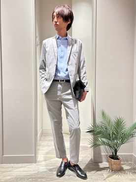 「アイテム（セットアップ）」を使った、★たか★さん（メンズ・178cm）の夏コーディネート