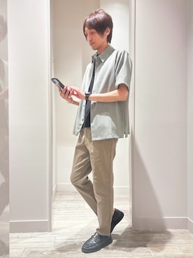 「ABAHOUSE GRAY（アバハウスグレイ）のアイテム」を使った、★たか★さん（メンズ・178cm）の夏コーディネート